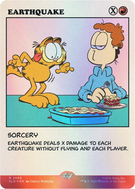 Secret Lair x Garfield: As Intended Foil Edition​
