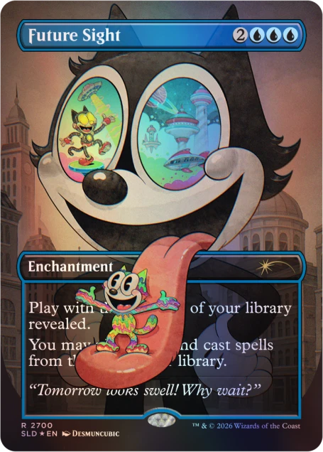 Secret Lair x Felix the Cat: Magic Bag of Tricks Foil Edition