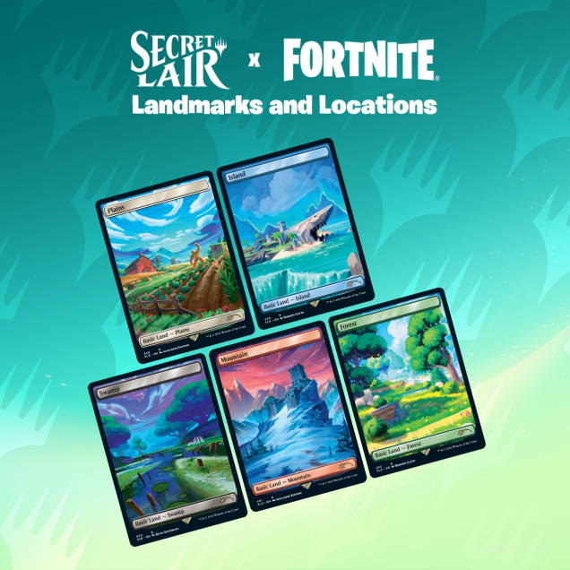 Secret Lair x FORTNITE: Landmarks and Locations