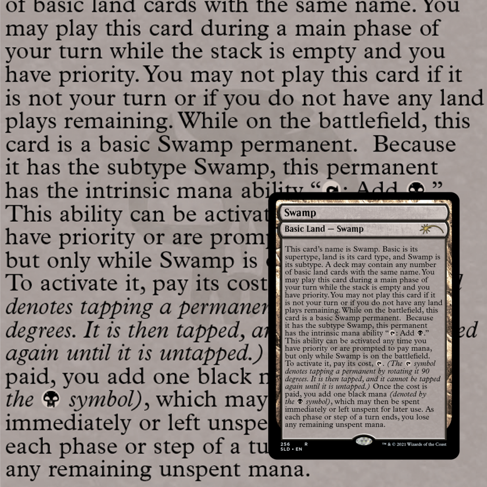 The Full-Text Lands | Secret Lair