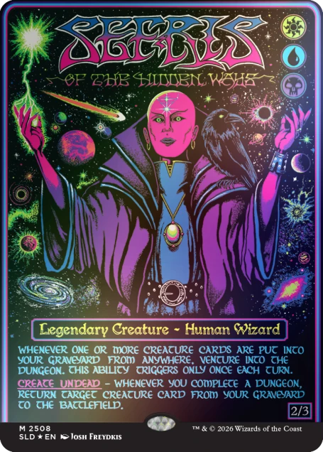 Secret Lair x Dungeons & Dragons®: Black Lights & Dark Dungeons Foil Edition