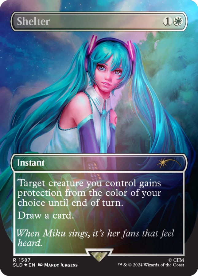 マジック：ザ・ギャザリング Secret Lair x Hatsune Miku: Sakura Magic: The Gathering Secret Lair x Hatsune Miku: Sakura Superstar