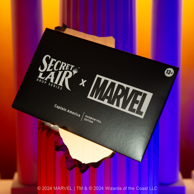 Secret Lair x Marvel's Captain America Foil Edition