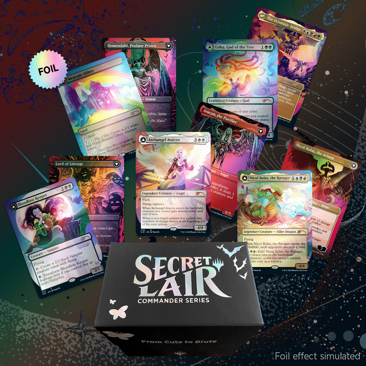 Secret Lair Commander Deck: From Cute to Brute | Secret Lair