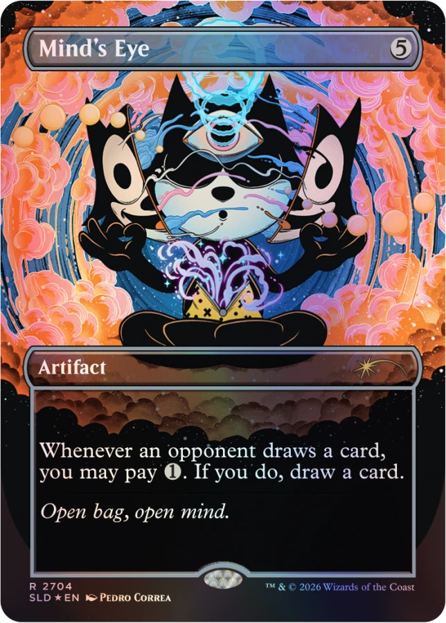 Secret Lair x Felix the Cat: Magic Bag of Tricks Foil Edition