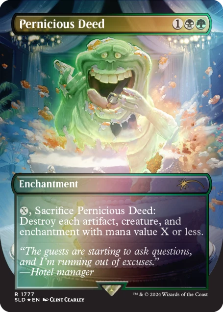 Secret Lair x Ghostbusters: Slimer Foil Edition