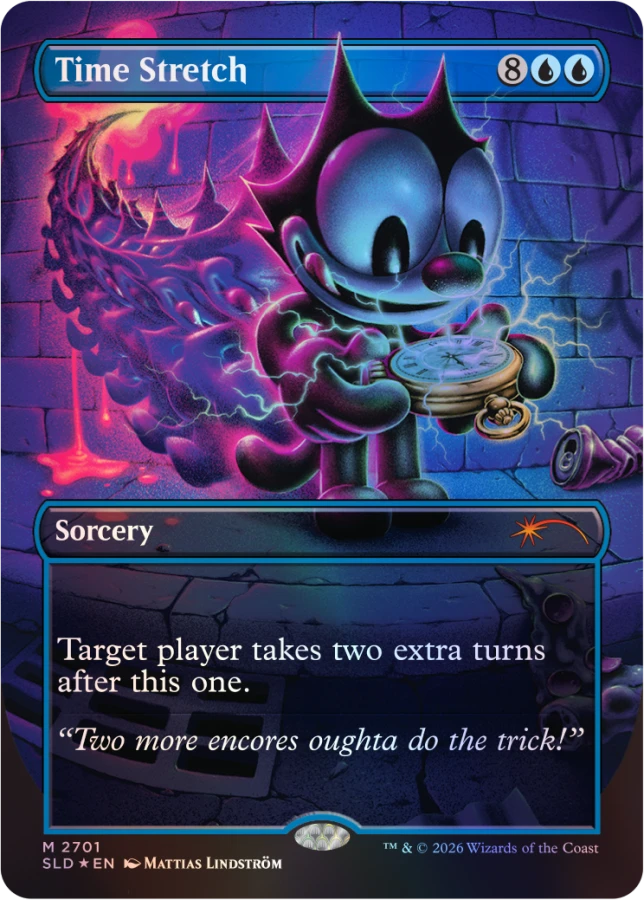 マジック：ザ・ギャザリング MTG SLD Felix Magic Bag of Tricks Foil Secret Lair x Felix the Cat: Magic Bag of Tricks Foil Edition