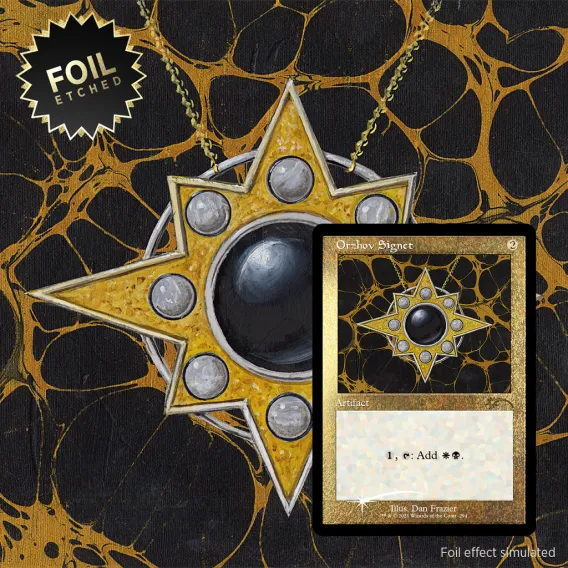 MTG Dan Frazier Signets foil　印鑑 sld + MTG Dan Frazier Signets foil 印鑑 sld + 🫣 💮Magic SLD Secret Lair