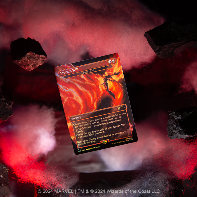 Secret Lair x Marvel's Storm Foil Edition