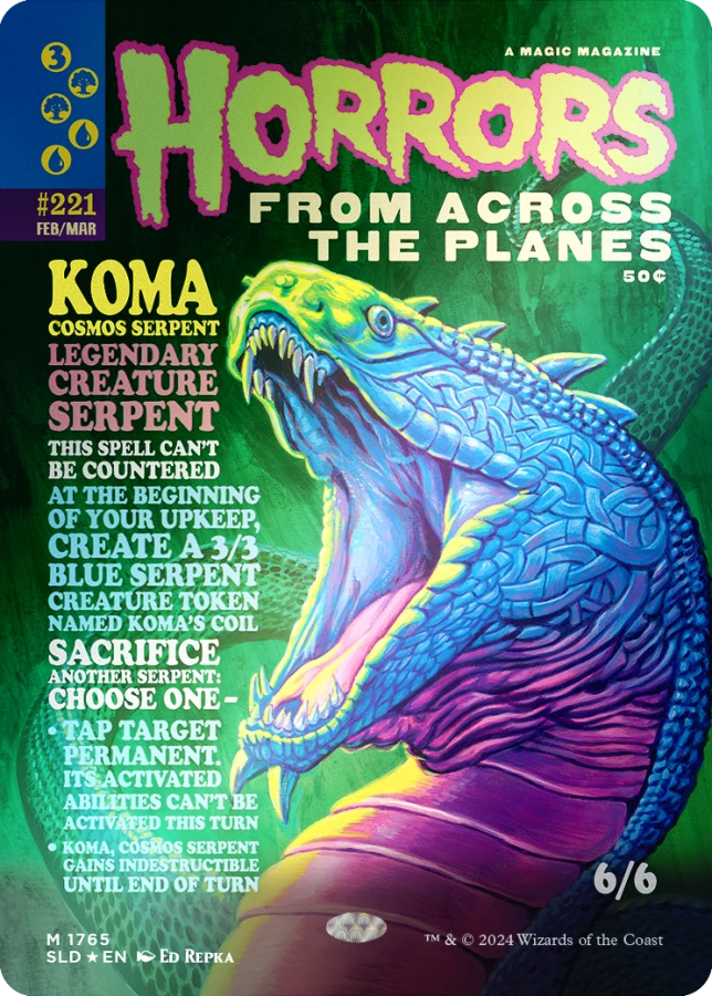 マジック：ザ・ギャザリング mtg Secret Lair Monstrous Magazines Foil Monstrous Magazines Foil Edition | Secret Lair