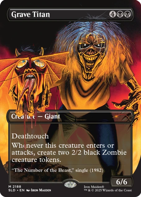 Secret Lair x Iron Maiden: Album Art​