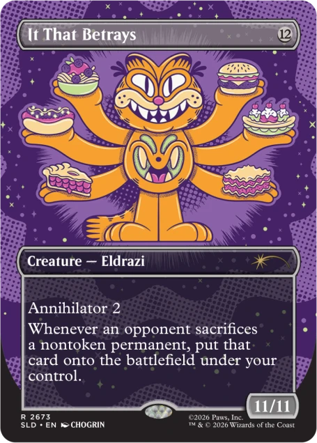 Secret Lair x Garfield: Our Only Thought is to Entertain You​