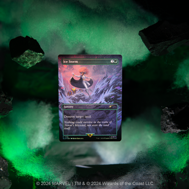 Secret Lair x Marvel's Storm Foil Edition