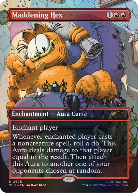 Secret Lair x Garfield: Our Only Thought is to Entertain You Foil Edition​