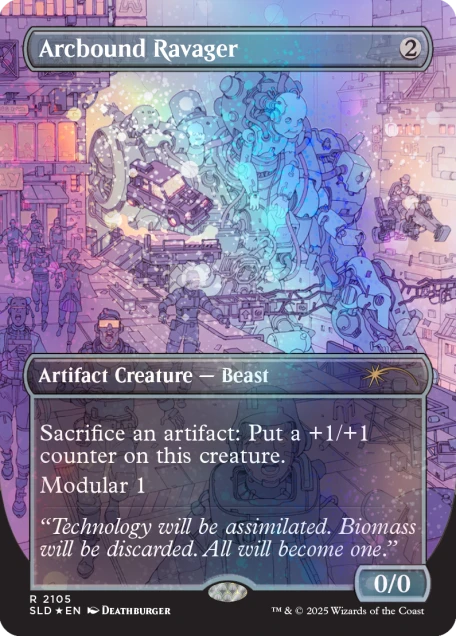 Featuring: Deathburger Galaxy Foil Edition