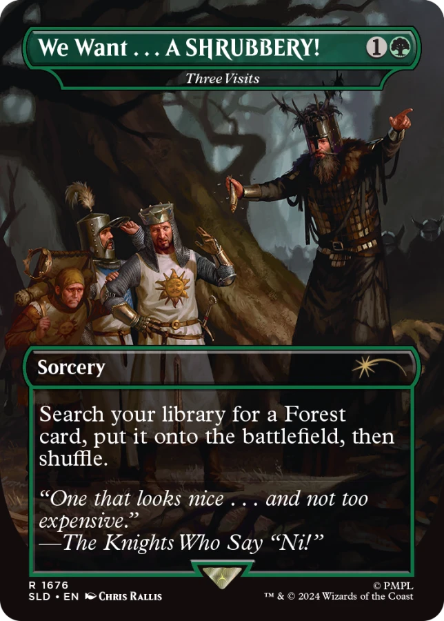 mtg monty python bonus cards Monty Python Secret Lair bonus cards. Or so I've heard
