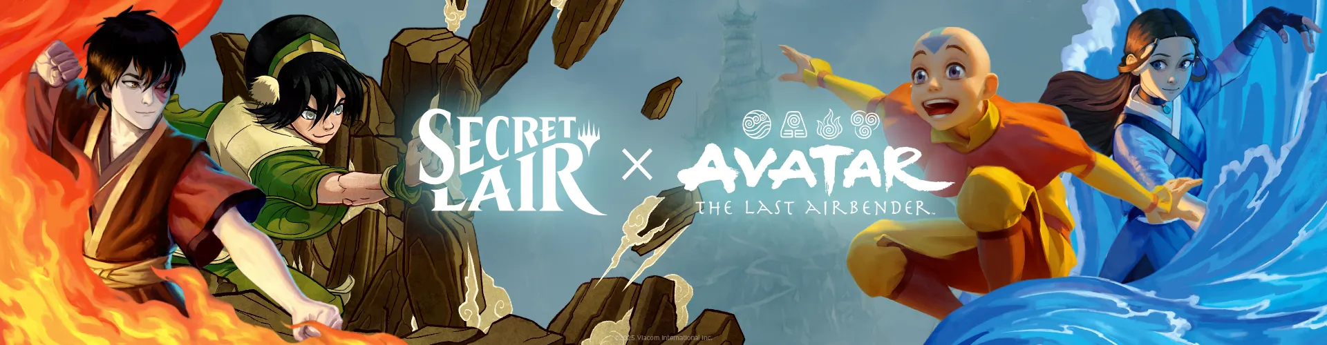 Secret Lair x Avatar: The Last Airbender Superdrop