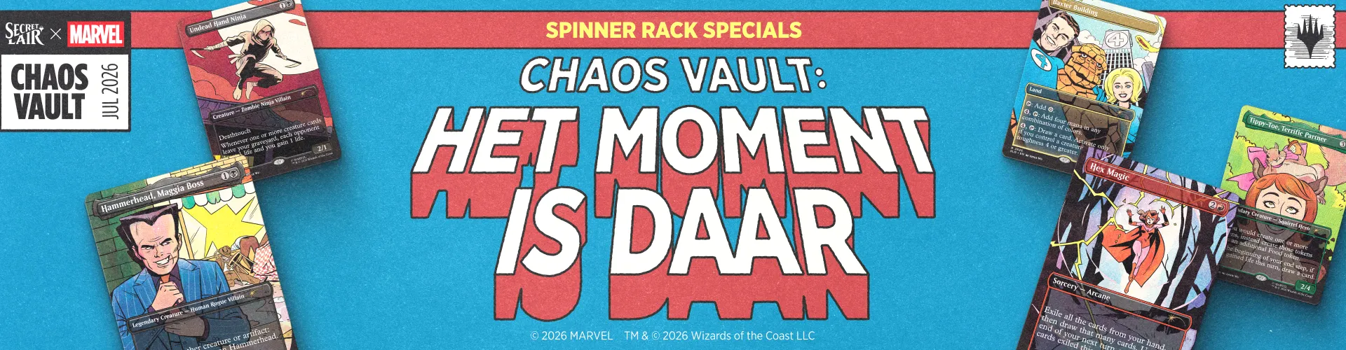 Chaos Vault: Het Moment is Daar