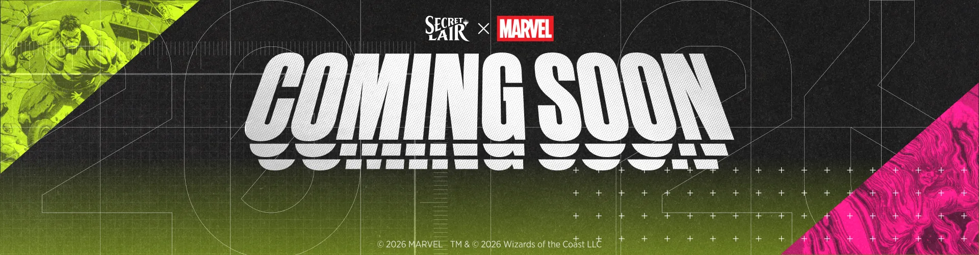 Secret Lair Countdown Kit: Marvel's History of Heroes