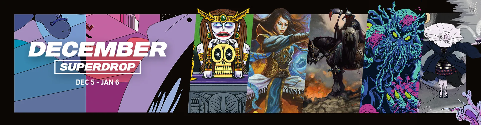 December Superdrop 2022 Header Banner