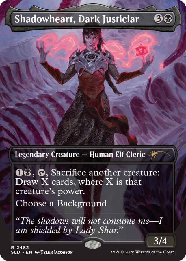 Secret Lair x Dungeons & Dragons®: Shadowheart's Devotion | Secret