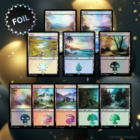 マジック：ザ・ギャザリング MTG Happy Little Gathering Foil Bob Ross MTG Secret Lair - Happy Little Gathering Bob Ross FOIL