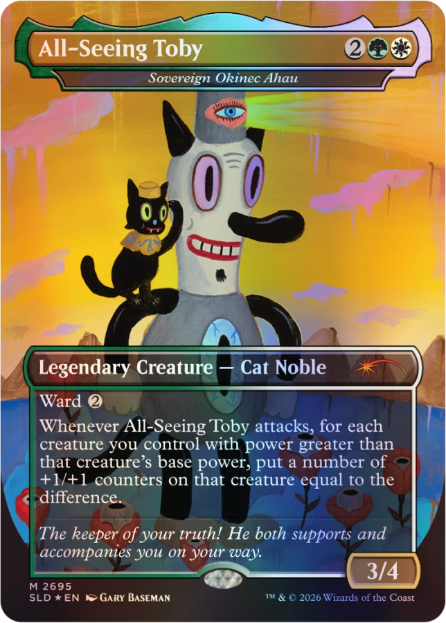 Toby's Journey by Gary Baseman Foil Edition​ | Secret Lair