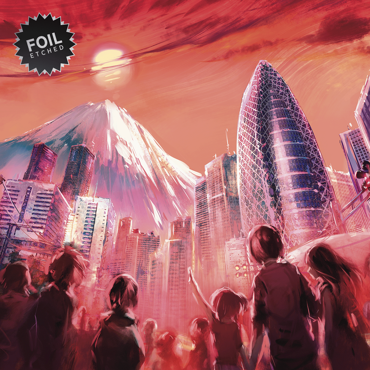 The Tokyo Lands Foil Etched Edition | Secret Lair