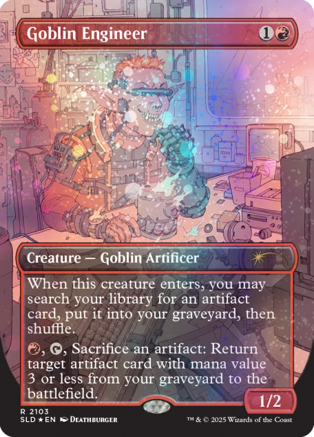 Featuring: Deathburger Galaxy Foil Edition