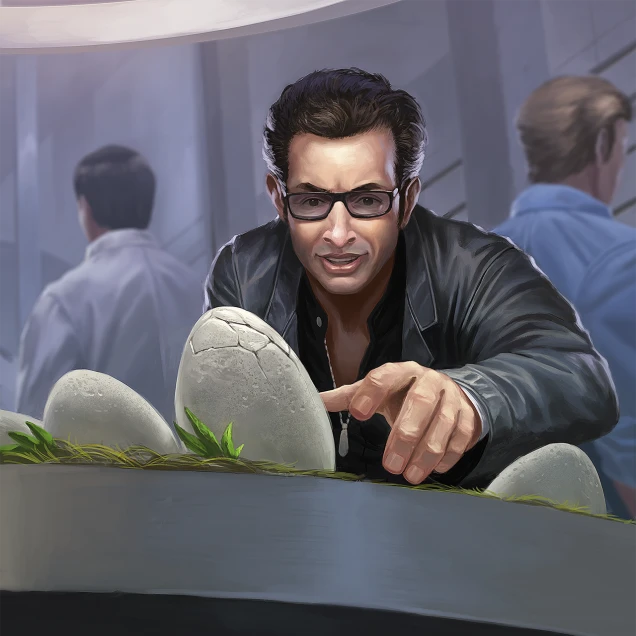 Secret Lair x Jurassic World: Dr. Ian Malcolm Foil Edition