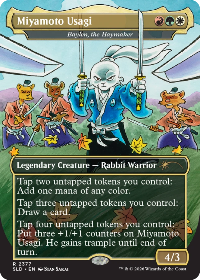 Featuring: Stan Sakai | Secret Lair