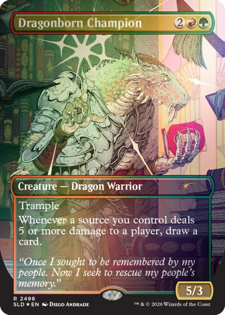 The Chromatic Dragon’s Hoard Foil Bundle