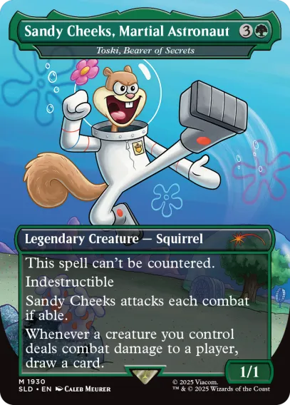 spongebob mtg card prices Magic The Gathering Secret Lair x Squarepants: Internet Sensation (Non-Foil) : Toys & Games Destroy all creatures that entered this turn. Smothering Tithe (7009) (Rainbow Foil)