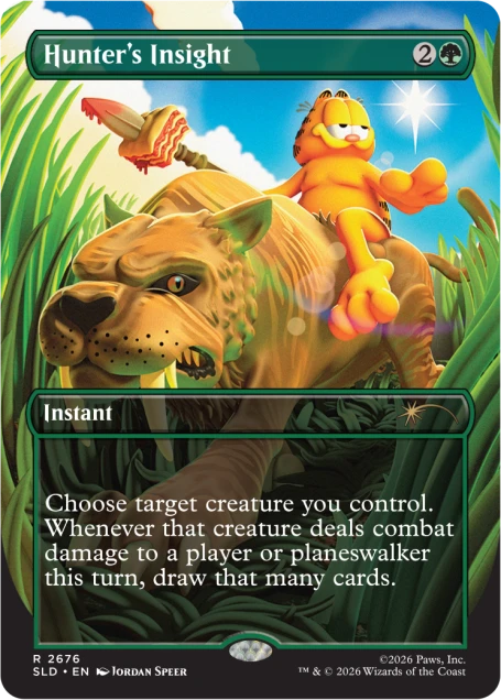 Secret Lair x Garfield: Our Only Thought is to Entertain You​