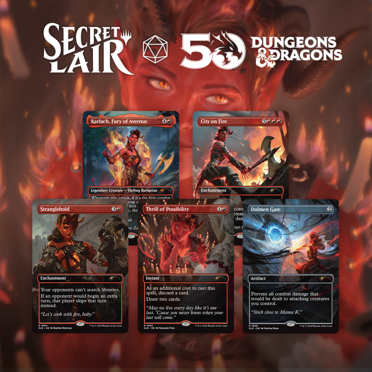 Secret Lair x Dungeons & Dragons®: Karlach's Rage | Secret Lair