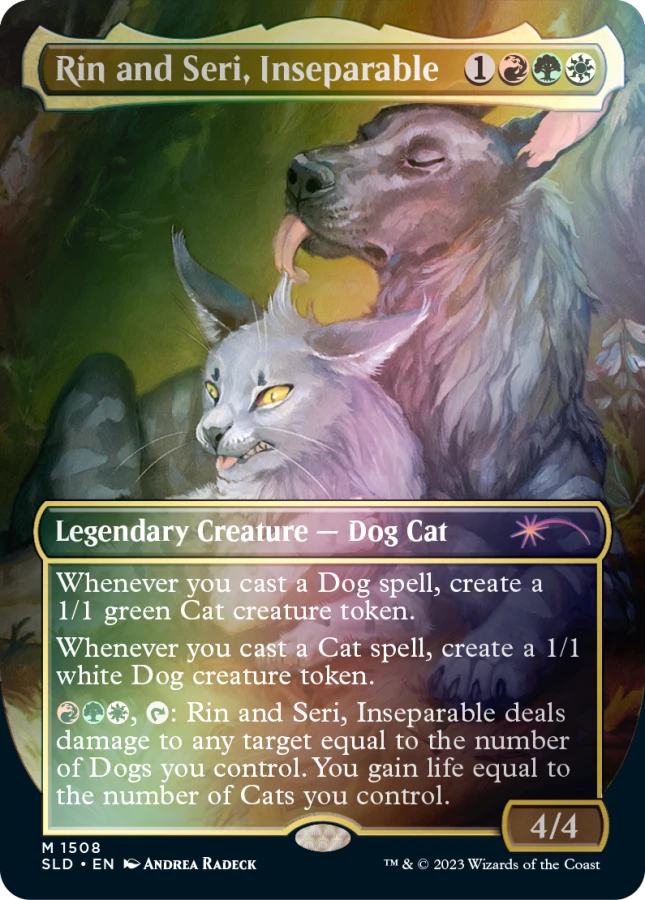 Secret Lair Commander Deck: Raining Cats and Dogs | Secret Lair