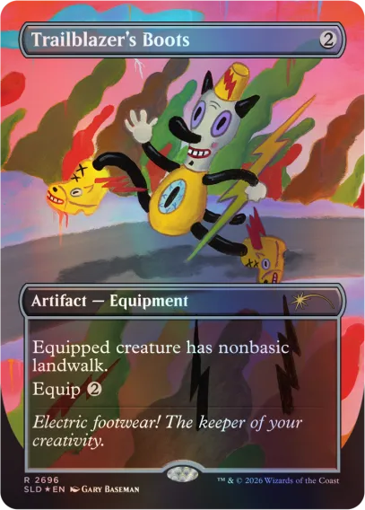 Toby's Journey by Gary Baseman Foil Edition​ | Secret Lair