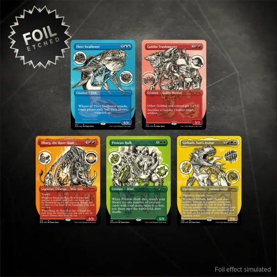 MTG【未開封BOX】MONSTER ANATOMY 101 FOIL ETCH bfc25a1b6c2f53e1d98a0d9e84b311