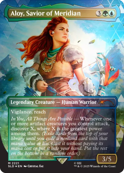 Secret Lair x Horizon　foil Secret Lair x Horizon: Into the Forbidden West Foil Edition