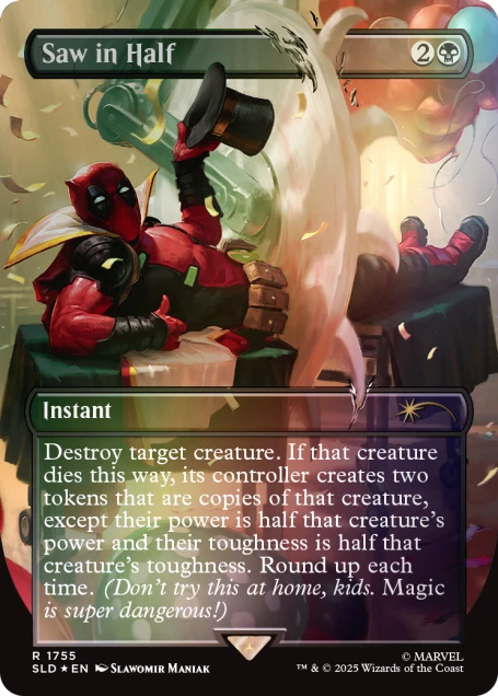 Secret Lair x Marvel's Deadpool Foil Edition
