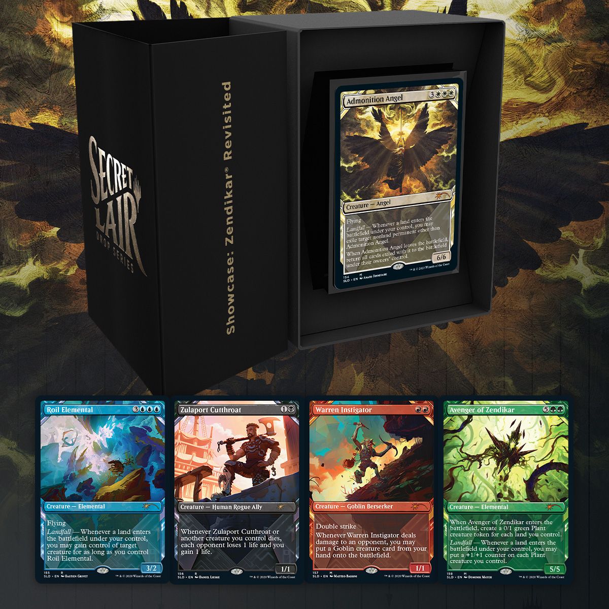 最安値最新作MTG secret lair Showcase: Zendikar Revisited-Foil 未開封新品 ボックス