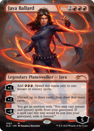 MTG【Foil】In Memoriam: Jaya Ballard Amazon.com: Magic The Gathering Secret Lair: in Memoriam
