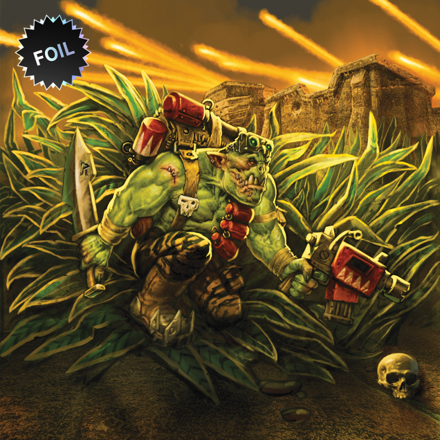 Secret Lair x Warhammer 40,000: Orks Foil Edition