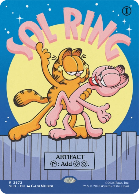 Secret Lair x Garfield: Motivationally Challenged​