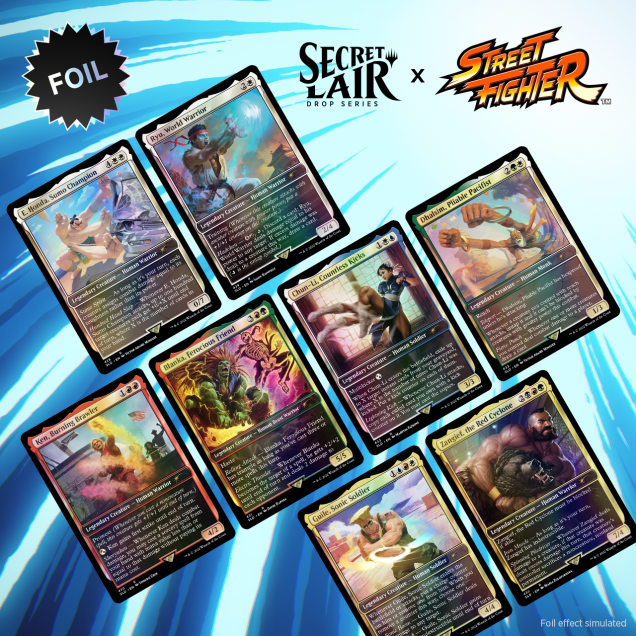 Secret Lair x Street Fighter Foil Edition