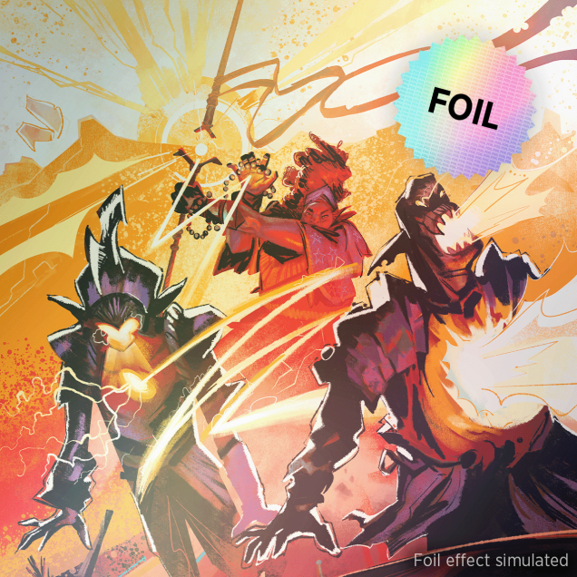 EVERYTHING IS ON FIRE Playset Bundle Foil Edition