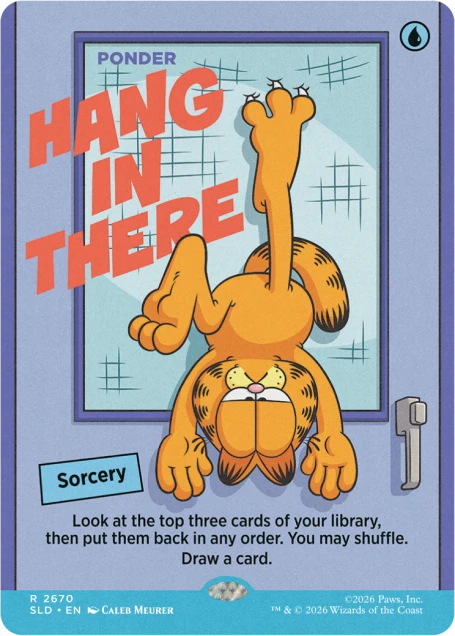 Secret Lair x Garfield: Motivationally Challenged​