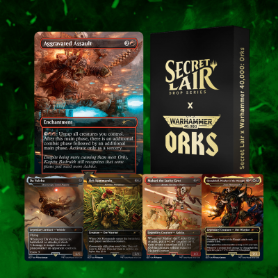 Secret Lair x Warhammer 40,000: Orks