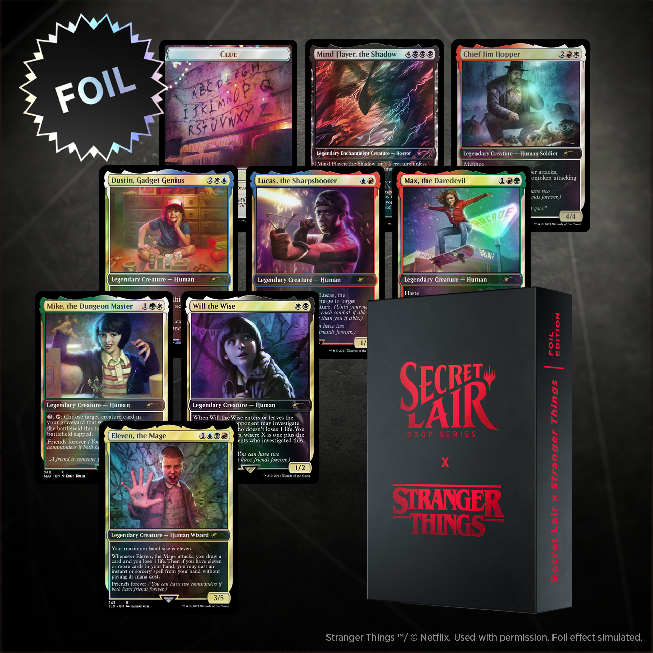 Secret Lair x Stranger Things Foil Edition | Secret Lair