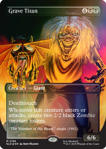 Secret Lair x Iron Maiden: Album Art Foil Edition​